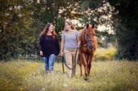 Fotografie-Mutter-Tochter-Pferd-beim-Laufen